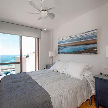 Sunny House With Great Sea Views, 3 Terraces, Private Heated Pool And Sauna La Herradura  Exterior foto